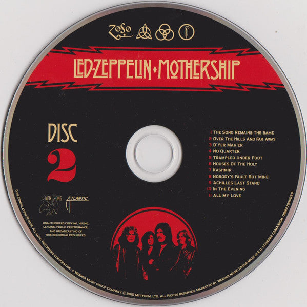 Led Zeppelin : Mothership (2xCD, Comp, RE, RM, Dig)