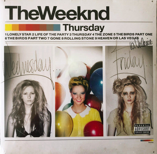 The Weeknd : Thursday (2xLP, Mixtape, RE)