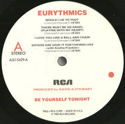 Eurythmics : Be Yourself Tonight (LP, Album, Ind)