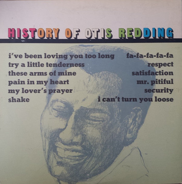 Otis Redding : History Of Otis Redding (LP, Comp, MO )