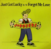 JoBoxers : Just Got Lucky B/W Forget Me Love (12", Single)