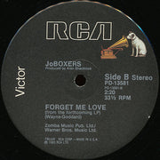JoBoxers : Just Got Lucky B/W Forget Me Love (12", Single)