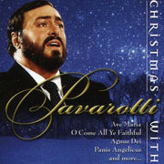 the album cover for Luciano Pavarotti - Christmas with Pavarotti