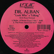 Dr. Alban : Look Who's Talking (The U.S. House Remixes) (12")