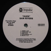 Sam Rivers : Hues (LP, Album, Quad, Promo, Gat)