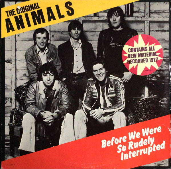 The Original Animals* : Before We Were So Rudely Interrupted (LP, Album)
