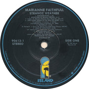 Marianne Faithfull : Strange Weather (LP, Album, Gat)