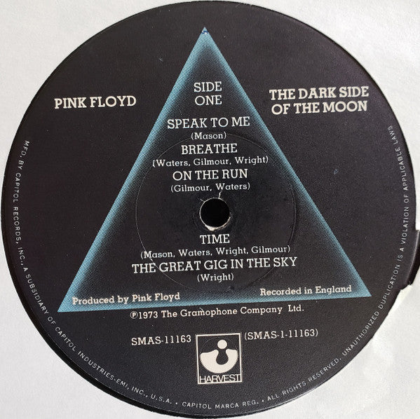 Pink Floyd : The Dark Side Of The Moon (LP, Album, RE, Jac)