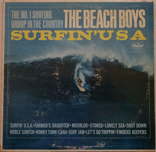 The Beach Boys : Surfin' U.S.A. (LP, Album, Mono, Los)