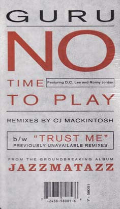 Guru : No Time To Play (12")
