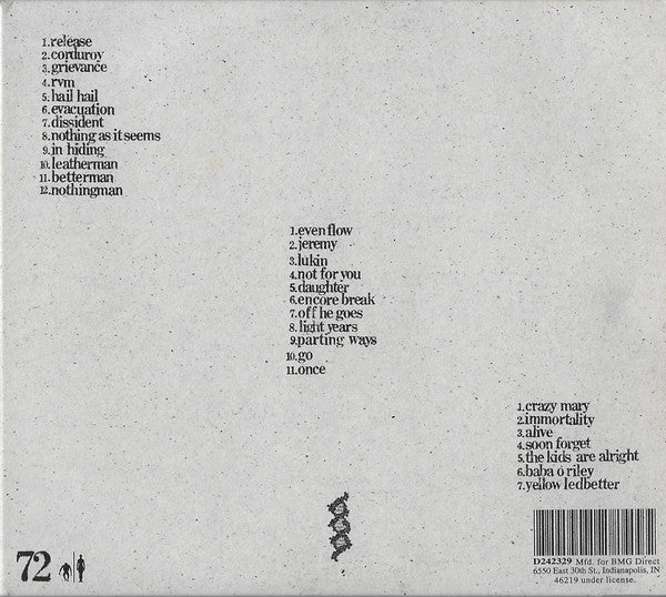 Pearl Jam : Seattle, Washington - November 6, 2000 (3xCD, Album, Club, RE, Tour)