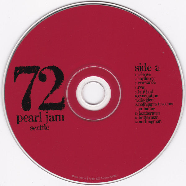 Pearl Jam : Seattle, Washington - November 6, 2000 (3xCD, Album, Club, RE, Tour)