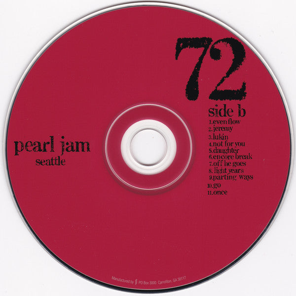 Pearl Jam : Seattle, Washington - November 6, 2000 (3xCD, Album, Club, RE, Tour)