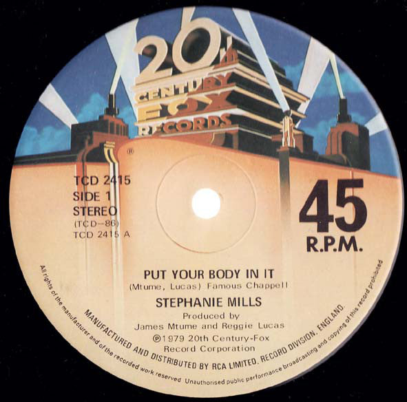 Stephanie Mills : Put Your Body In It / What Cha Gonna Do With My Lovin' (12")
