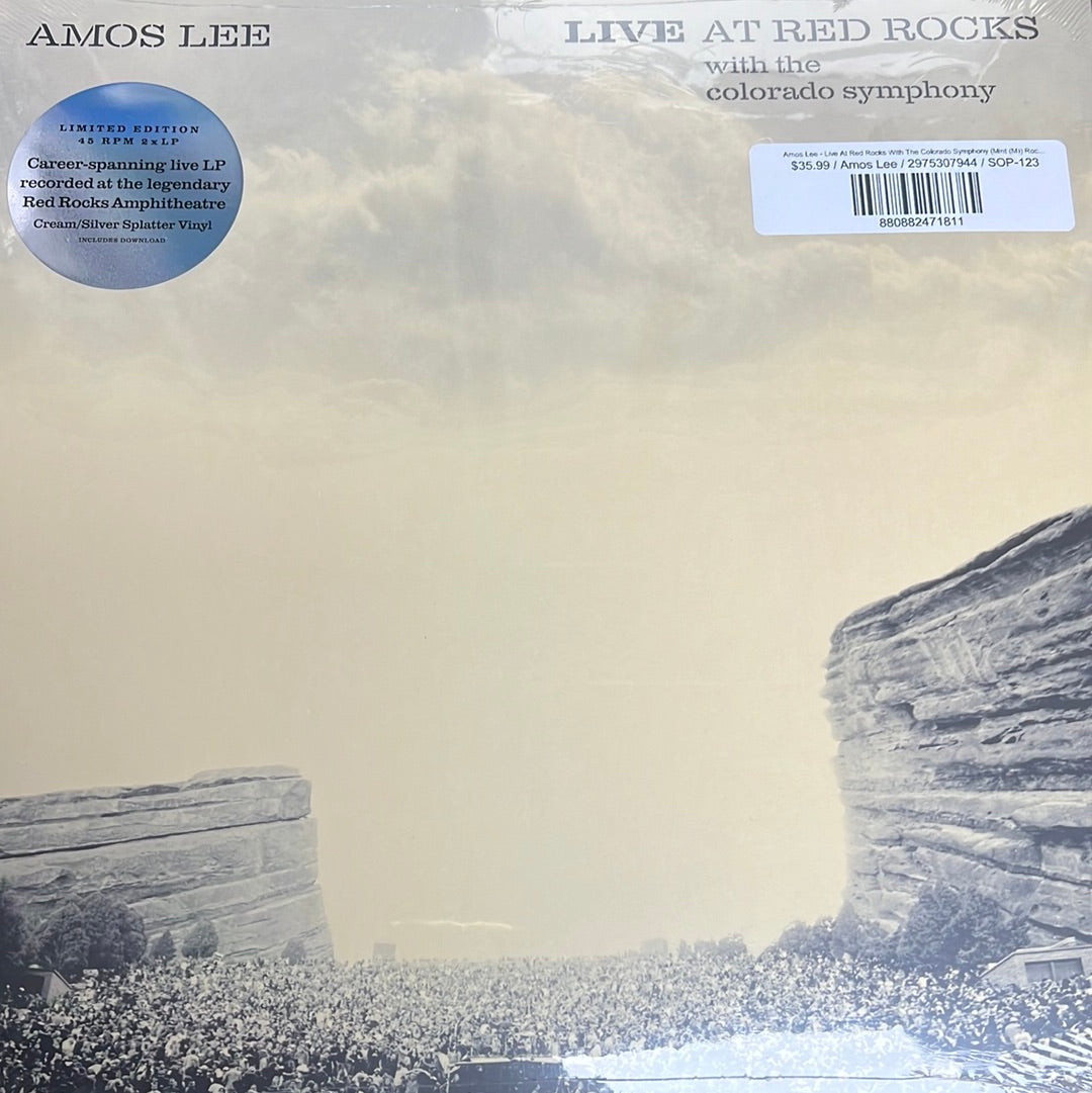 Amos Lee - Live At Red Rocks With The Colorado Symphony (Mint (M)) Rock (2xLP, Ltd, RE, Spl)