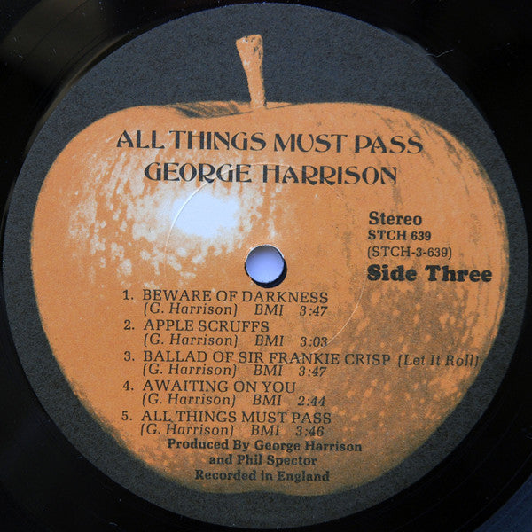 George Harrison : All Things Must Pass (3xLP, Album, Los + Box)