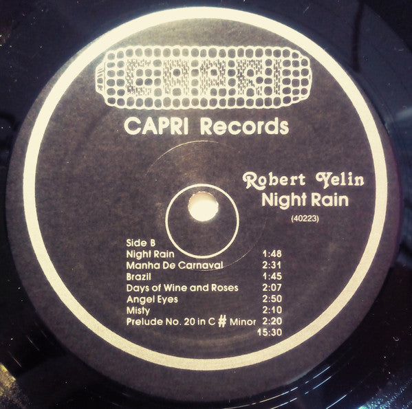 Robert Yelin : Night Rain (LP)