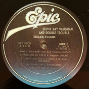 Stevie Ray Vaughan & Double Trouble : Texas Flood (LP, Album, Car)