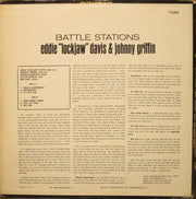 Eddie "Lockjaw" Davis & Johnny Griffin : Battle Stations (LP, Album, Mono)