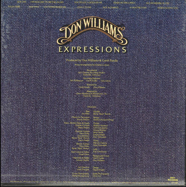 Don Williams (2) : Expressions (LP, Album, RE)