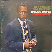 Miles Davis : My Funny Valentine - Miles Davis In Concert (LP, Album, RE, Pit)