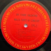 Miles Davis : My Funny Valentine - Miles Davis In Concert (LP, Album, RE, Pit)