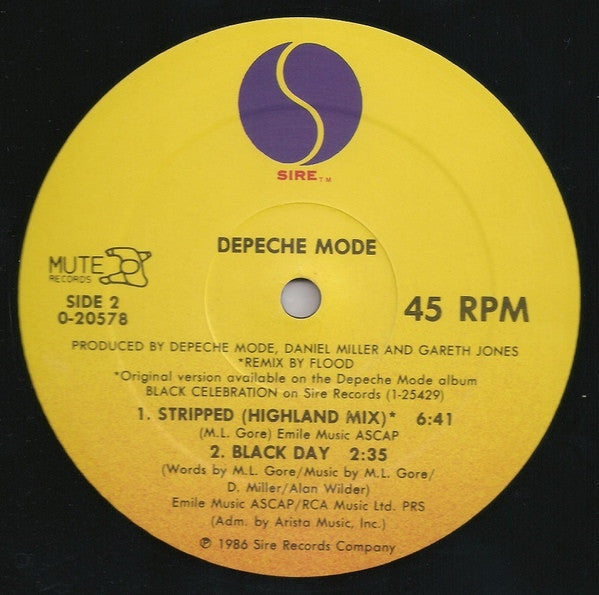 Depeche Mode : But Not Tonight (12", Maxi)