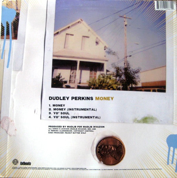 Dudley Perkins : Money (12")