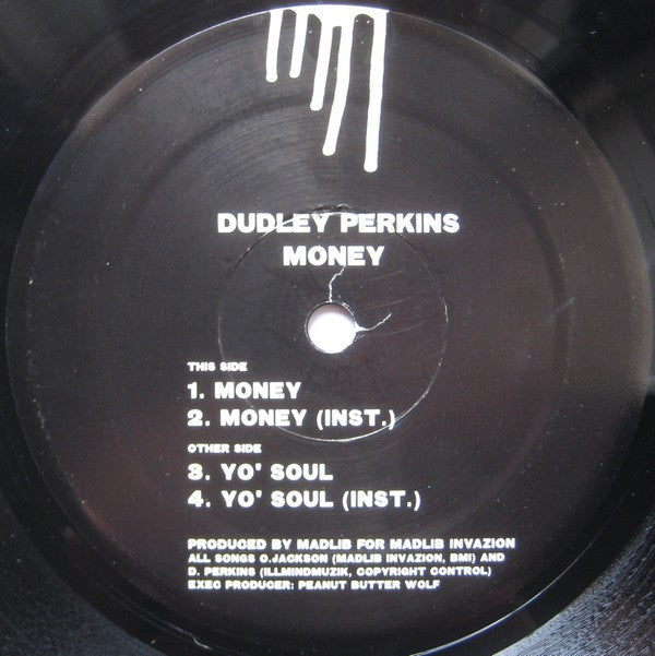 Dudley Perkins : Money (12")