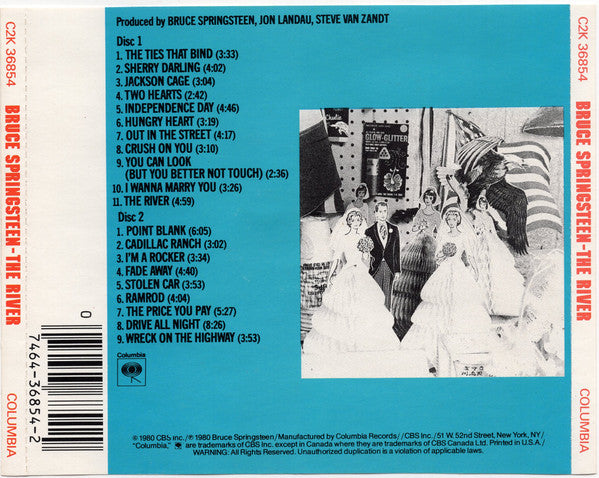 Bruce Springsteen : The River (2xCD, Album, RE)