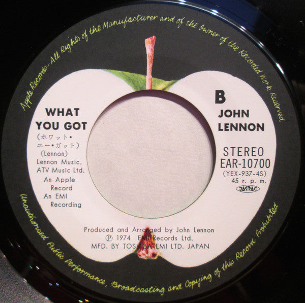 John Lennon : #9 Dream / What You Got (7", Single)