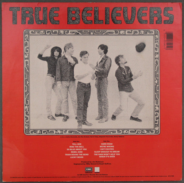 True Believers* : True Believers (LP, Album, Spe)