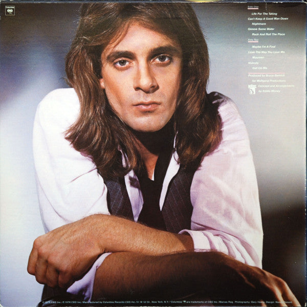 Eddie Money : Life For The Taking (LP, Album, San)