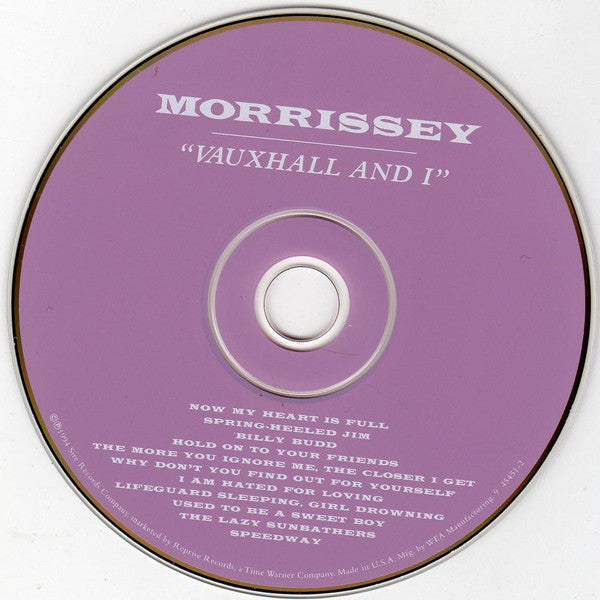Morrissey : Vauxhall And I (CD, Album, SRC)
