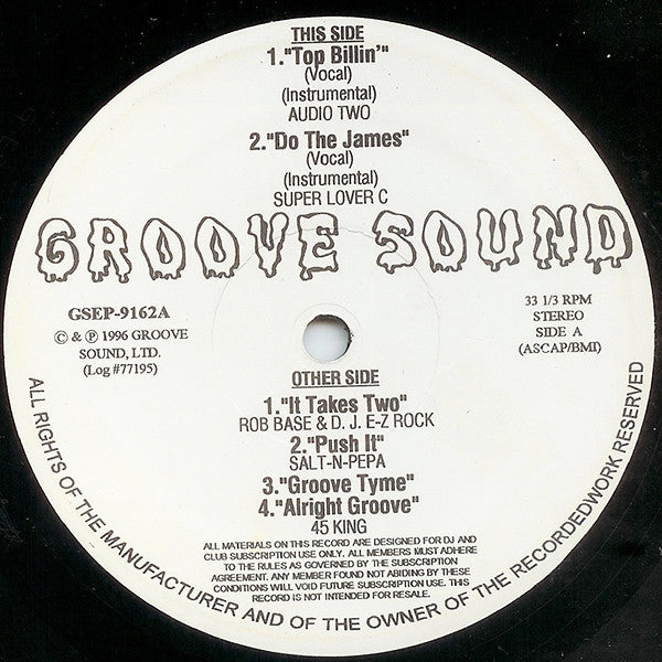 Various : Groove Sound (12", Comp, MP, Unofficial)