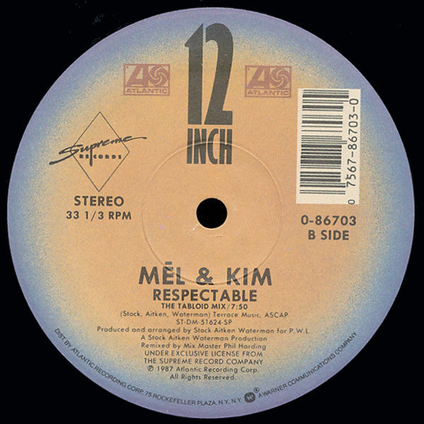 Mel & Kim : Respectable (12")