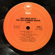 Jeff Beck With The Jan Hammer Group : Live (LP, Album, San)