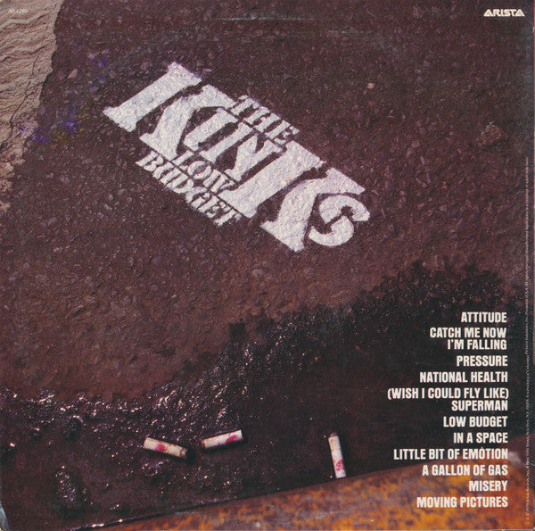 The Kinks : Low Budget (LP, Album, Ter)