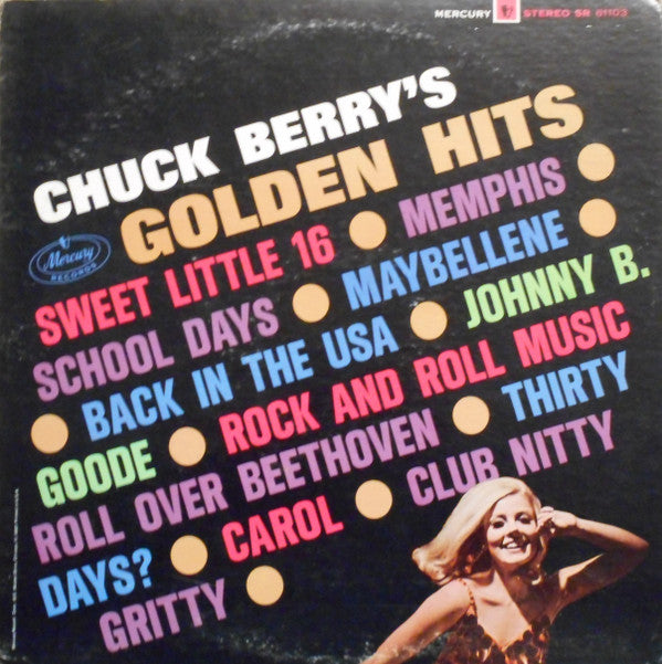 Chuck Berry : Chuck Berry's Golden Hits (LP, Album, RE)