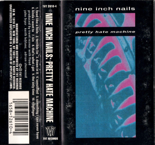 Nine Inch Nails : Pretty Hate Machine (Cass, Album)