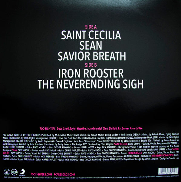 Foo Fighters : Saint Cecilia EP (12", EP)