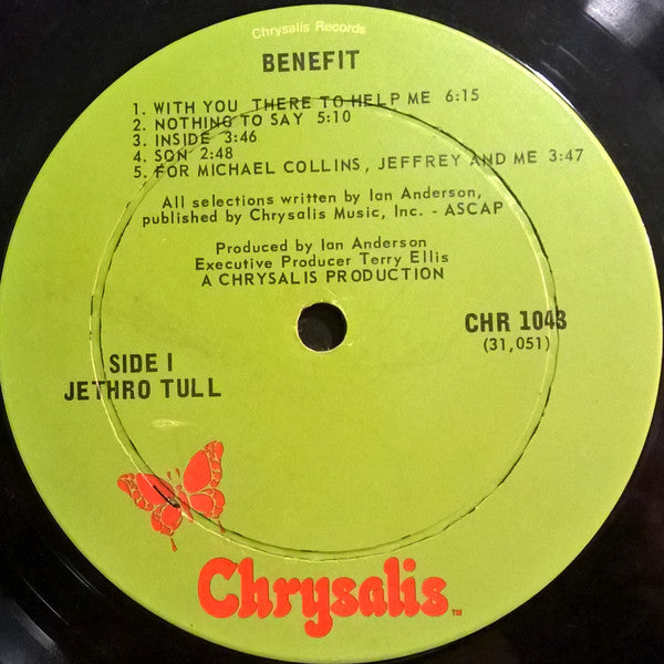 Jethro Tull : Benefit (LP, Album, RE, Ter)