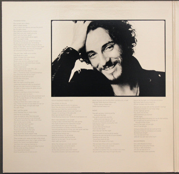Bruce Springsteen : Born To Run (LP, Album, RE, Pit)