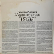 Antonio Vivaldi, I Musici : L'Estro Armonico 12 Concerti Op.3 (2xLP, Club)