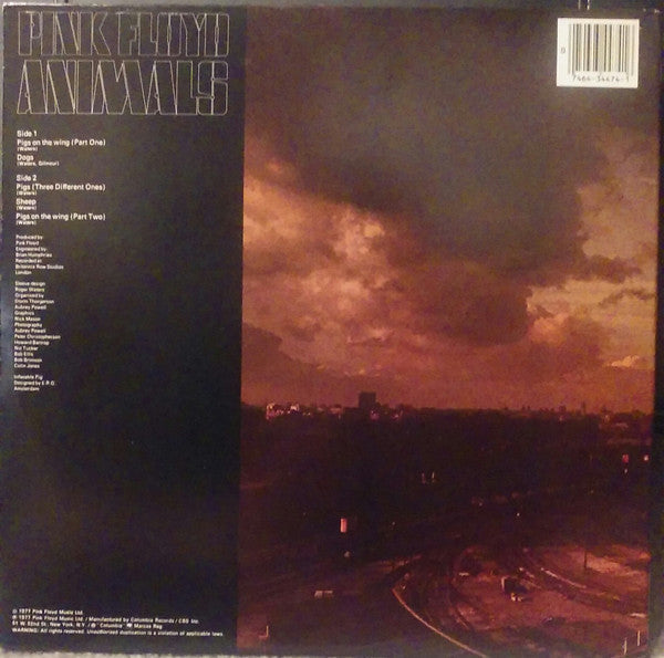 Pink Floyd : Animals (LP, Album, RE, Pit)