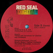 Richard Stoltzman, Mostly Mozart Orchestra, Alexander Schneider, Carl Maria von Weber / Gioacchino Rossini / Wolfgang Amadeus Mozart : Clarinet Concerto No.1 / Theme And Variations For Clarinet And Orchestra / Andante In C, K.315 (LP, Album)