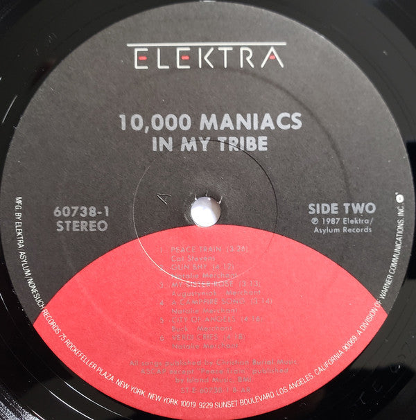 10,000 Maniacs : In My Tribe (LP, Album, All)