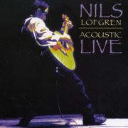 the album cover for Nils Lofgren - Acoustic Live