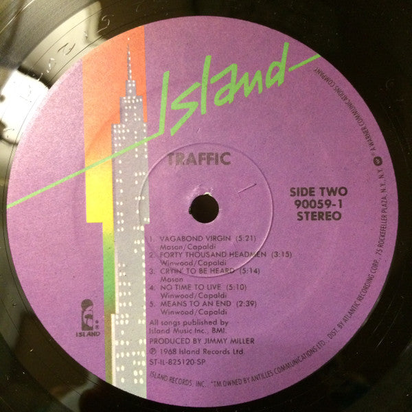 Traffic : Traffic (LP, Album, RE, Pur)