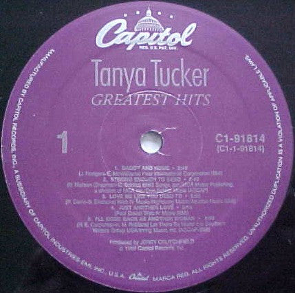 Tanya Tucker : Greatest Hits (LP, Comp)